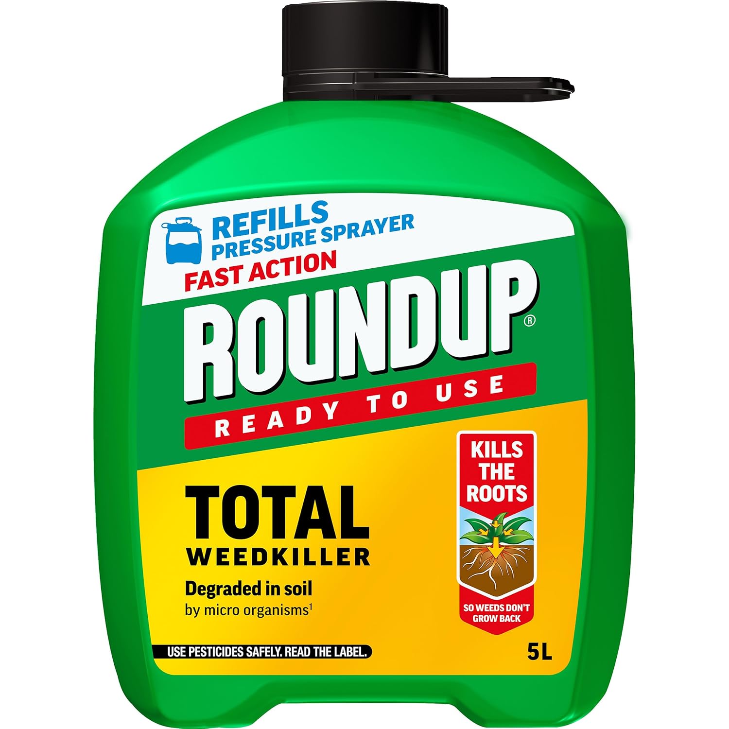 Roundup Fast Action Pump 'N Go 5L Refill